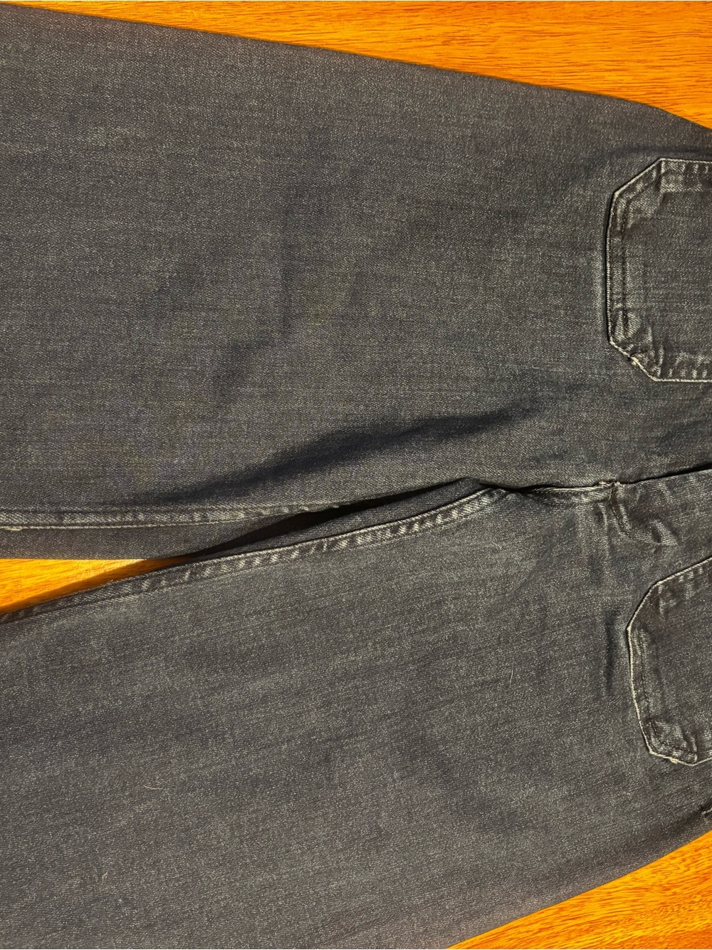 Maeve Colette Wide Leg Dark Denim Pants - Picture 5 of 5